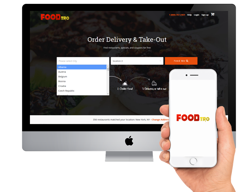 Foodtro – Solution for JustEat Clone